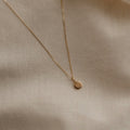 9ct Gold Zero Waste Pebble Necklace image 0