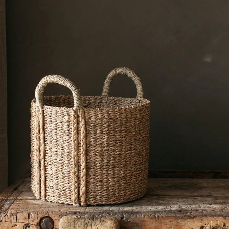 Seagrass Storage Basket | Hand Woven Storage image 1