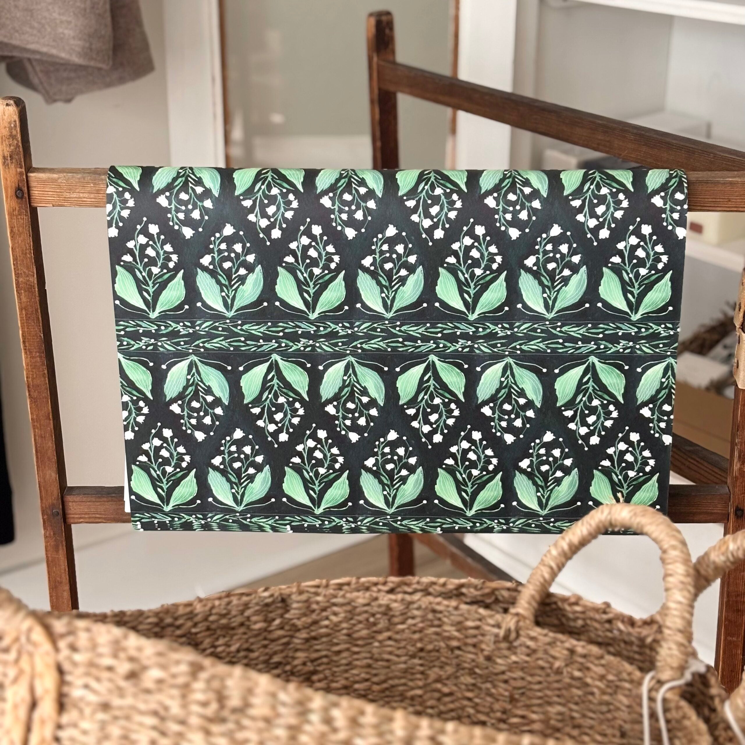 Lilly of the Valley Luxury Wrapping Paper image 0