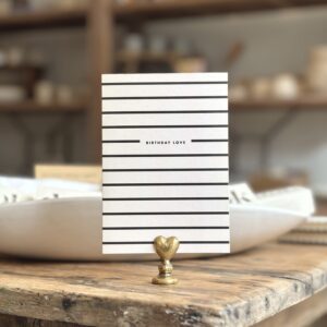 Stripe Birthday Love