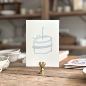 Happy Birthday Blue Cake