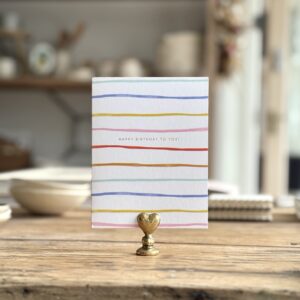 Birthday Stripes