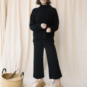 Organic Cotton Knitted Trouser