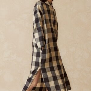 Check Shirt Dress