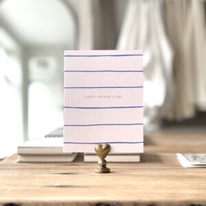 Fathers Day Stripes Card