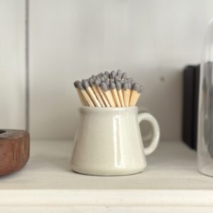 Espresso Cup Match Striker | Ceramic Match Holder