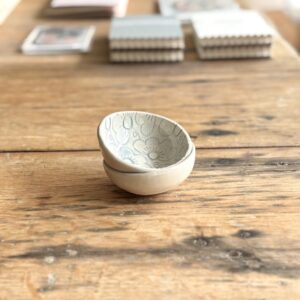 Salt Dish Duck Egg  |  Handmade Pottery