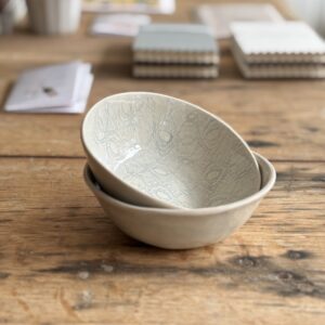 Handmade duck egg ramekin by Wonki Ware - South African pottery