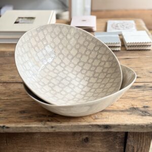 Salad Platter Grey | Handmade Pottery