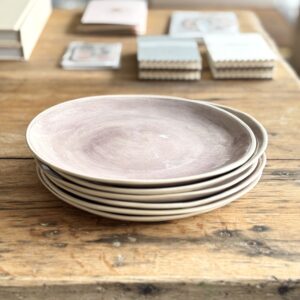 Side Plate Aubergine | Handmade Pottery