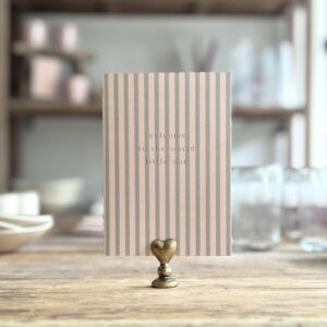 Welcome To The World Little One Stripe