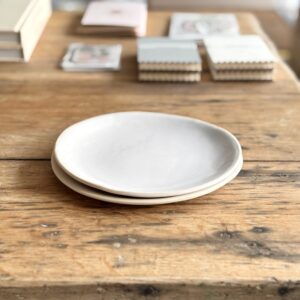 Small Side Plate White | Handmade Pottery