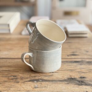 Squat Mug Duck Egg | Handmade Pottery