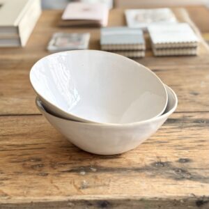 Soup Bowl White Wash | Handmade Pottery