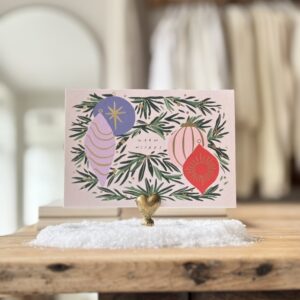 Warm Wishes Christmas Card