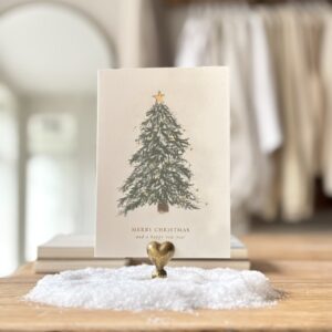 Tree & Lights Christmas Card