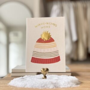 Warm Christmas Wishes Christmas Card