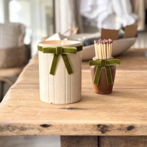 Vintage Potted Candle