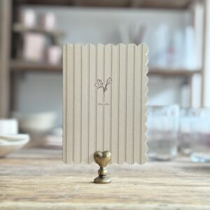 Posy Scalloped Thanks